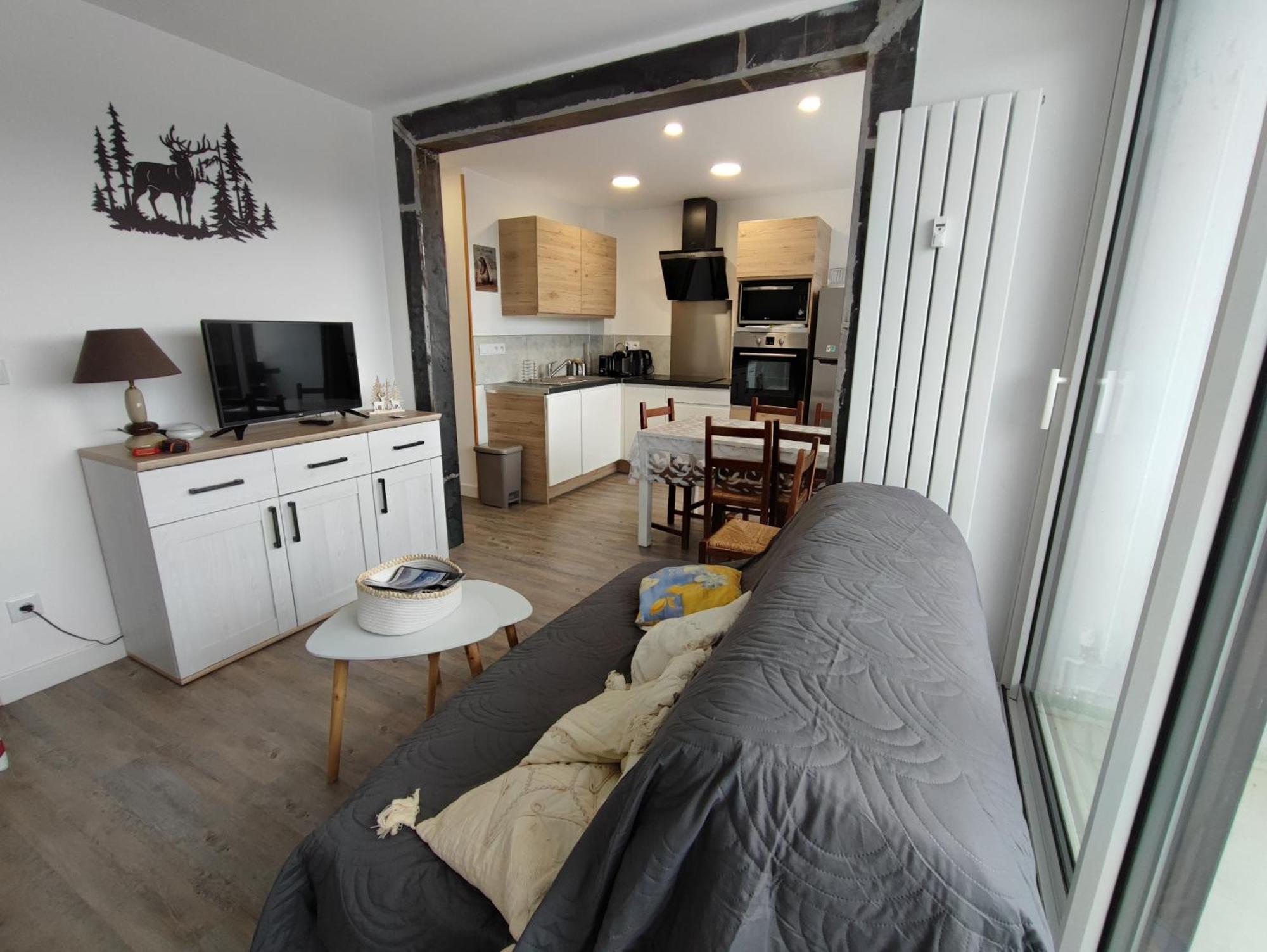 Apartament T2 Cabine, Au Coeur De La Foret, Vue Magnifique Egat Zewnętrze zdjęcie
